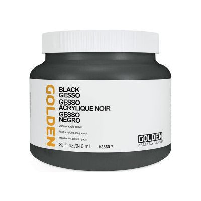 Golden 3560 Black Gesso 946 ml – Zboží Dáma