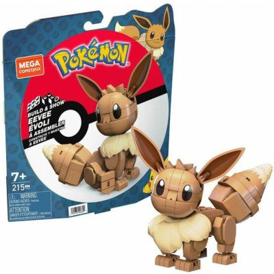 Mattel Pokémon Eevee Mega Construx Construction Set Build and Show 13 cm – Zbozi.Blesk.cz