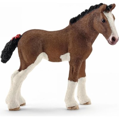 Schleich Clydesdálské hříbě – Zbozi.Blesk.cz