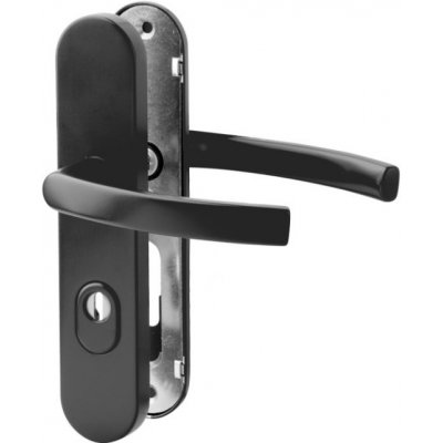 AC-T SERVIS VIKING PLUS černá - oválné štítové kování 72 mm PZ - fabkový klíč – Zboží Mobilmania