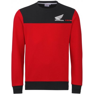 HONDA mikina TEAMS Sweat 26 red/black – Sleviste.cz