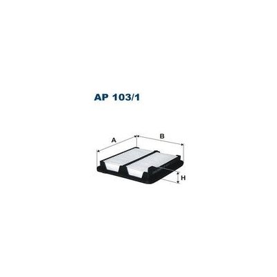 Vzduchový filtr FILTRON AP 103/1 – Hledejceny.cz
