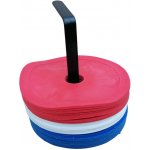 MERCO Značky na podlahu kruh sada 24 ks Barva: červeno-bílo-modrá – Zboží Dáma