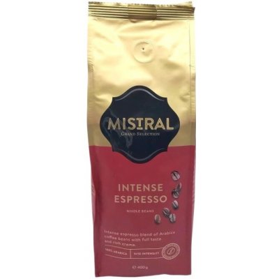 Mistral Selection Intense Espresso zrnková 0,4 kg – Hledejceny.cz