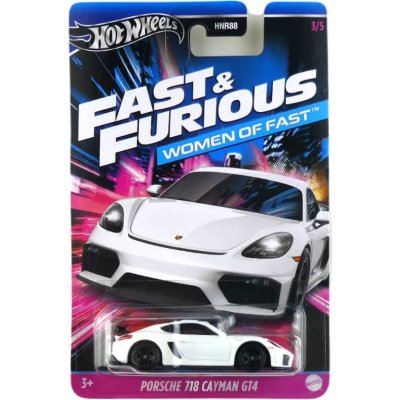 HW Mattel Fast & Furious Women of Fast PORSCHE 718 CAYMAN GT4 – Zbozi.Blesk.cz