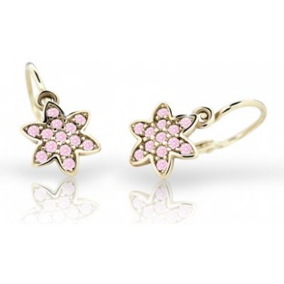 Cutie Jewellery ze žlutého zlata C2206Z-Pink – Zboží Mobilmania