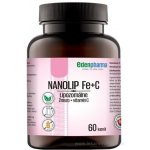 EDENPharma NANOLIP Fe + C Železo s vitamínem C 60 kapslí – Hledejceny.cz