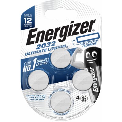 Energizer Ultimate Lithium CR2032 4ks E301319304 – Zbozi.Blesk.cz