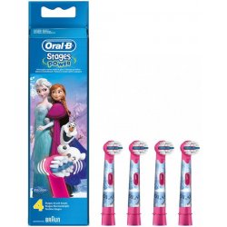 Náhradní hlavice pro elektrický zubní kartáček Oral-B Stages Kids Frozen 4 ks