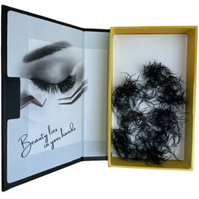 Luxury Lashes Narrow 5D Zakřivení umělých řas: CC, Délka umělých řas: 9 mm, Tloušťka řas: 007 – Zboží Mobilmania