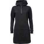 Willard AYSU Dlouhé dámské mikinové šaty černá – Zboží Dáma