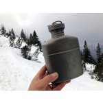 Origin Outdoors Čutora Origin Outdoors Titánová čutora s karabinou a taškou na přenášení 1 l – Sleviste.cz