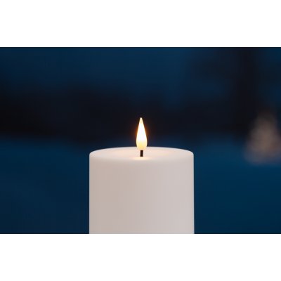 Finnlumor LED svíčky na venkovní použití, 3 kusy, 10–15 cm bílý – Zboží Dáma