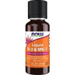Now Liquid D-3 & MK-7 vitamin D3 K2 MK7 30 ml – Hledejceny.cz