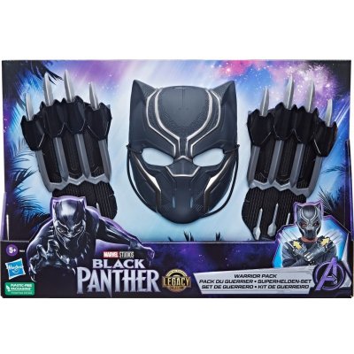 Hasbro Avengers Hrdinská maska Black Panther VIBRANIUM se světlem