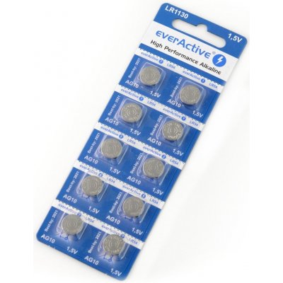 EverActive G10 LR1130 LR54 10ks EVAG10 – Zboží Živě