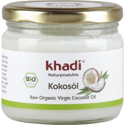 Khadi panenský kokosový olej RAW BIO 0,25 l – Zbozi.Blesk.cz