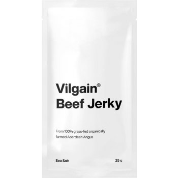 Vilgain Beef Jerky BIO mořská sůl 25 g
