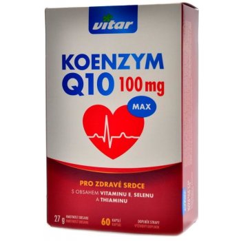 Revital Koenzym Q10 100 mg + Selen + Vitamin 60 kapslí