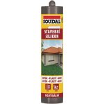 Soudal stavební silikon 300 g transparentní – Hledejceny.cz