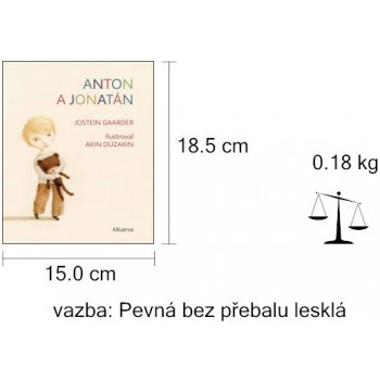 Anton a Jonatán Jostein Gaarder od 220 Kč - Heureka.cz