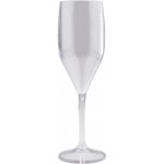 Gold Plast Plastová nerozbitná sklenice průhledná na šampaňské FLUTE 150 ml – Zboží Dáma