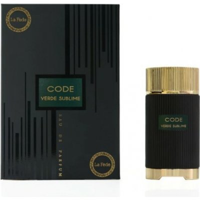 Khadlaj Code Verde Sublime parfémovaná voda unisex 100 ml