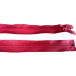 Zip spirálový voděodolný bundový 5mm dělitelný délka 50 cm - RŮŽOVÁ MALINOVÁ – Sleviste.cz