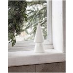 Storefactory Scandinavia Keramická dekorace Santa Evert White 15 cm – Hledejceny.cz