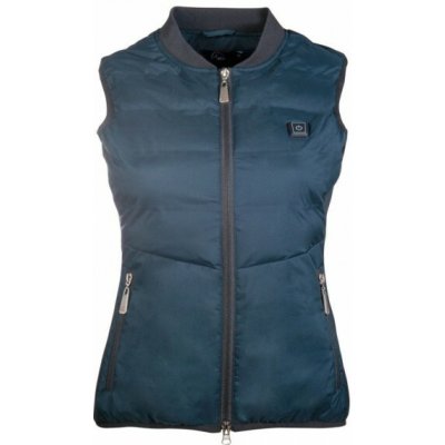 HKM Comfort Temperature Style dámská vyhřívaná jezdecká vesta modrá – Hledejceny.cz
