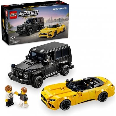 LEGO Speed Champions 76924 Mercedes AMG G 63 a Mercedes AMG SL 63