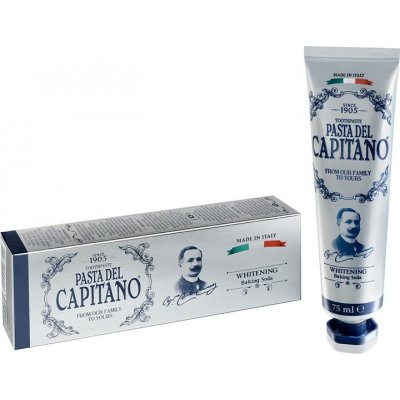 Pasta del Capitano 1905 Whitening Baking Soda Bělíci se sodou 75 ml – Hledejceny.cz