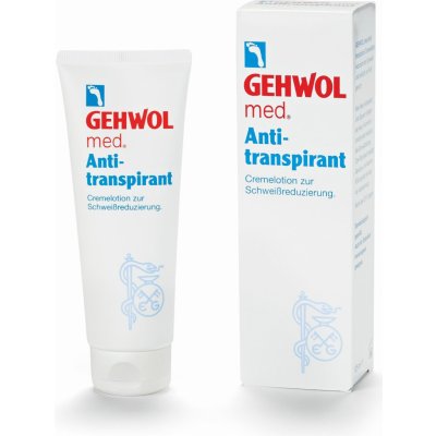 Gehwol Med Antiperspirant antiperspirační krémová péče na nohy 125 ml