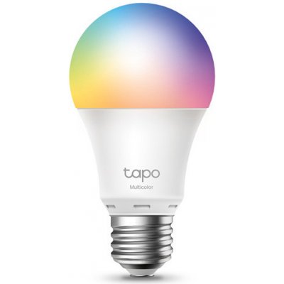 TP-LINK LED žárovka Tapo L530E, E27, 220-240V, 8.7W, 806lm, 6000k, RGB, 15000h, chytrá Wi-Fi žárovka