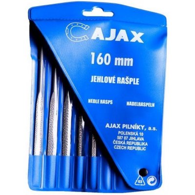 Sada jehlových rašplí r.s. šestidílná Sada 160/3R – Zboží Mobilmania