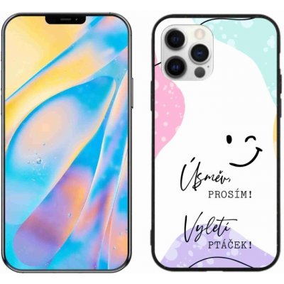 mmCase na iPhone 12 Pro - vtipný text 4 bílé pozadí – Zboží Mobilmania