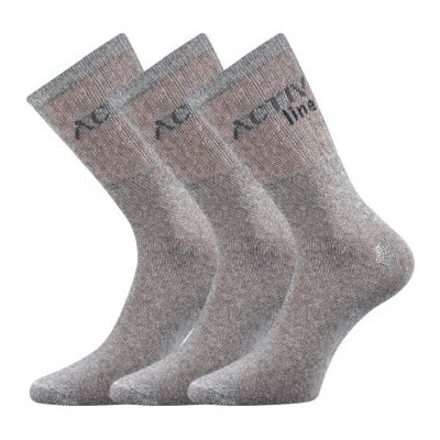Voxx SPOTLITE sportovní ponožky sv. šedá – Zboží Mobilmania