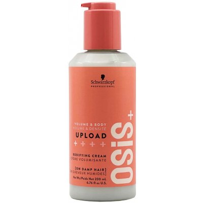 Schwarzkopf Osis Upload krém pro objem vlasů 200 ml – Zboží Dáma