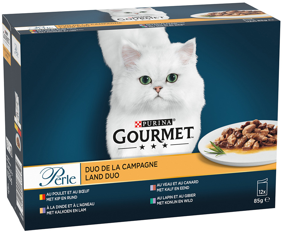 Gourmet Perle míchaný výběr duo masový výběr 24 x 85 g