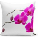 Sablio Polštář Fialové orchideje 40x40 – Zbozi.Blesk.cz