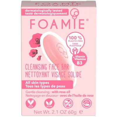 Foamie Cleansing Face Bar I Rose Up Like This Rose Oil 60 g – Zbozi.Blesk.cz