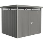 Biohort HighLine H3 jednokřídlé dveře 254 x 214 cm šedý křemen metalíza 8000,844 – Hledejceny.cz