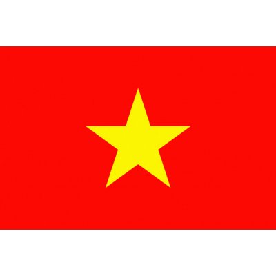 Státní vlajka Vietnam tištěná venkovní Alerion – Hledejceny.cz