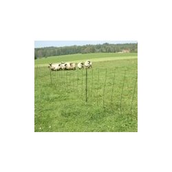 Síť pro elektrické ohradníky na ovce TITAN v. 105 cm, d. 50 m, dvojitá špička