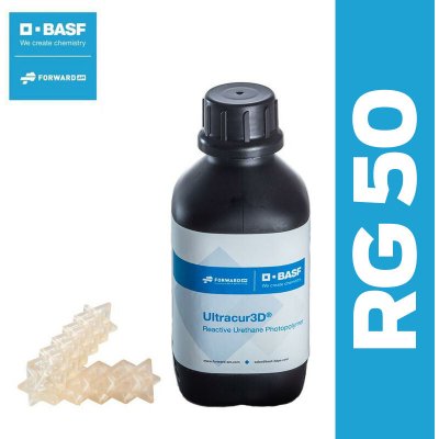 BASF Ultracur3D RG 50 Rigid Resin transparentní 1kg – Zboží Živě