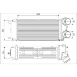 chladič turba VALEO 817845