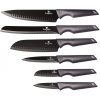 Sada nožů Berlinger Haus Carbon Pro BH 2596 sada kuchyňských nožů 6dílná