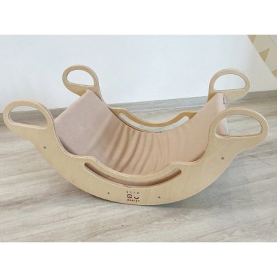 ELIS DESIGN Potah na Montessori houpačku 5in1 s elastanem béžová – Zboží Dáma