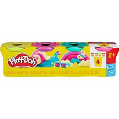 Hasbro Play-Doh 4ks Kelímků Speciální Hmoty s Konfetami – Hledejceny.cz