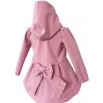 Unique Kids Softshelový kabátek girl pudrová růžová – Zboží Mobilmania